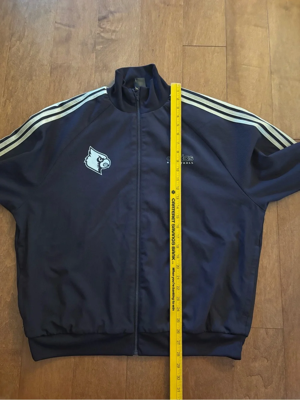Adidas Basketball Louisville Cardinals Y2K Track Jacket Men's Large